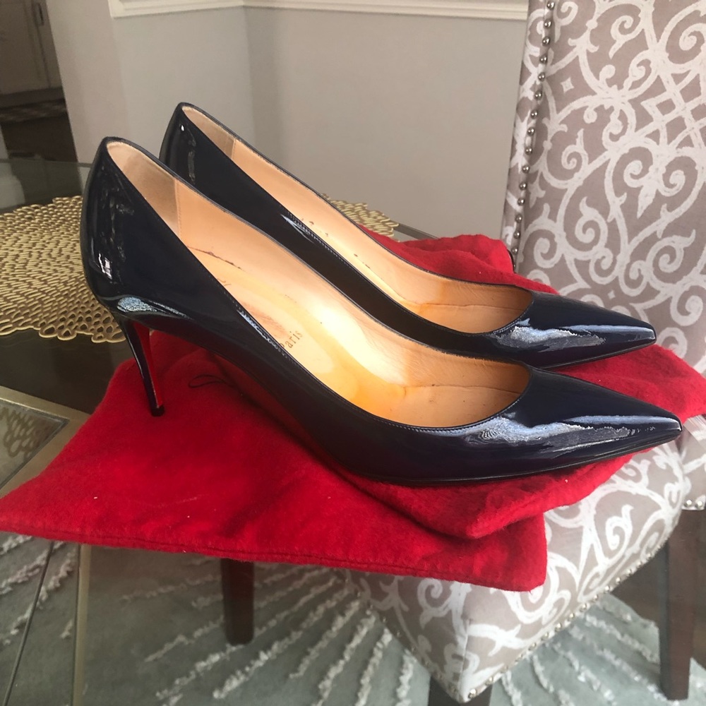 Authentic Christian Louboutin 65mm